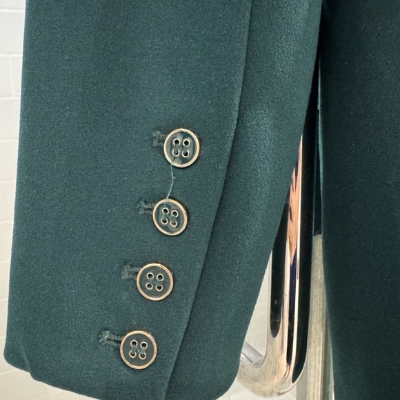 Dennis Basso Luxe Crepe Notched Collar Blazer - Picture 3 of 4